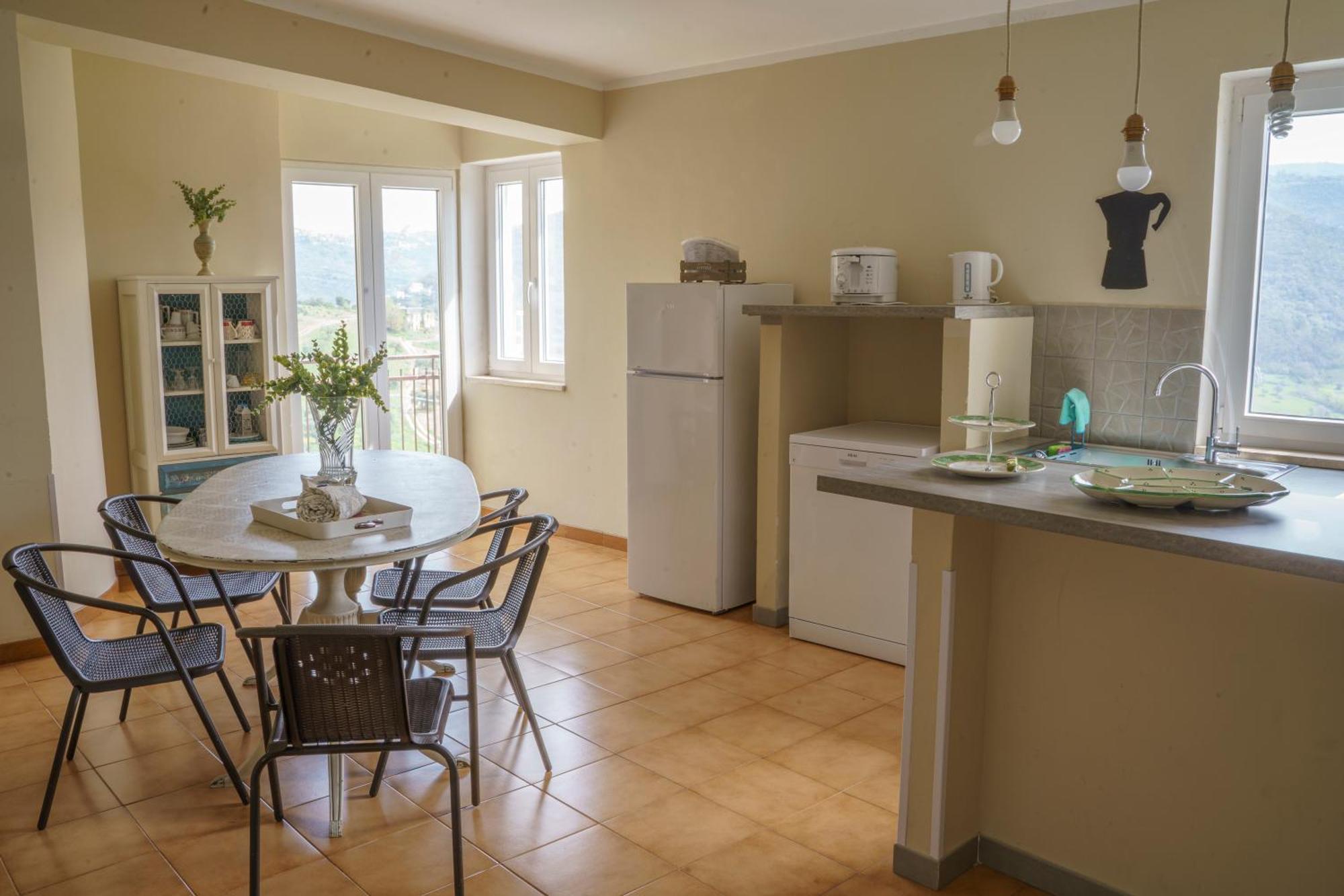 Il Panorama Housing Cilento Lejlighedshotel Santa Maria di Castellabate Eksteriør billede